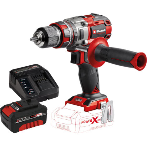 EINHELL PROFESSIONAL Akku-Schlagbohrschrauber TP-CD 18/80 Li-i BL Kit (1x 4,0 Ah)