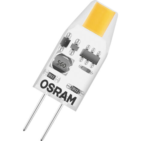 OSRAM HOMELIGHTING 4099854340284 LED EEK F (A - G) G4  1 W = 10 W Warmweiß (Ø x H) 10 mm x 10 mm  5