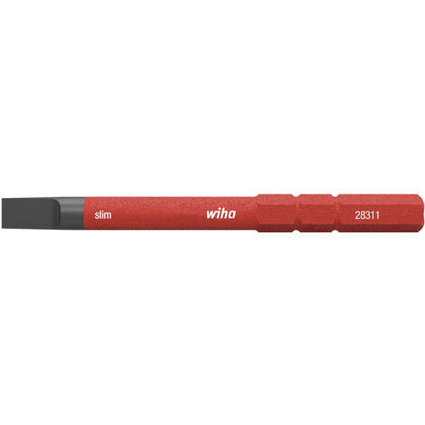 Wiha Bit slimBit electric Schlitz 1,5 mm x 75 mm (43114)