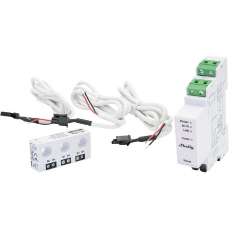SHELLY Energiezähler Pro 3EM-3CT63, Wlan, BT, LAN