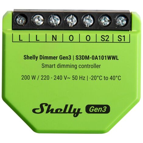 SHELLY Unterputz-Dimmer Gen3