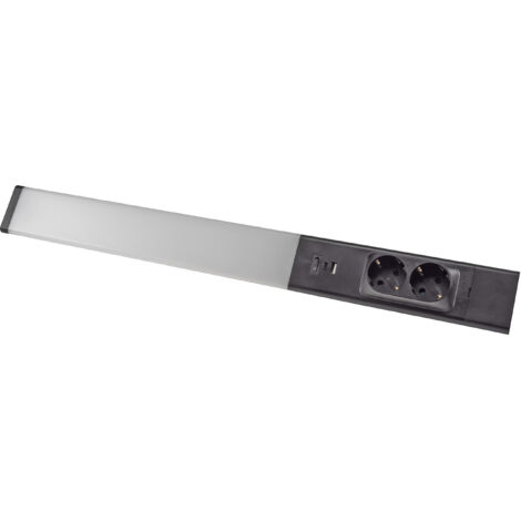 CHILITEC LED-Unterbauleuchte Arusha, EEK: F, 18 W, 1778 lm, 60 cm, schwarz (1/5)