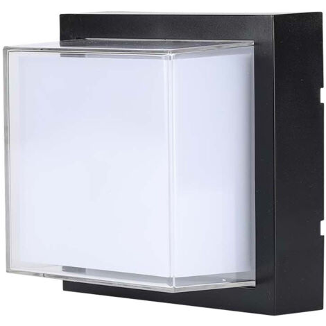 V-TAC LED-Wandleuchte VT-828, EEK: F, 12 W, 1280 lm, 4000 K, schwarz (1/5)