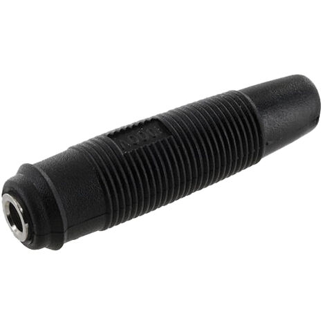 ECON CONNECT Kabelbuchse 4 mm, schwarz, mit Lötanschluss (1/2)
