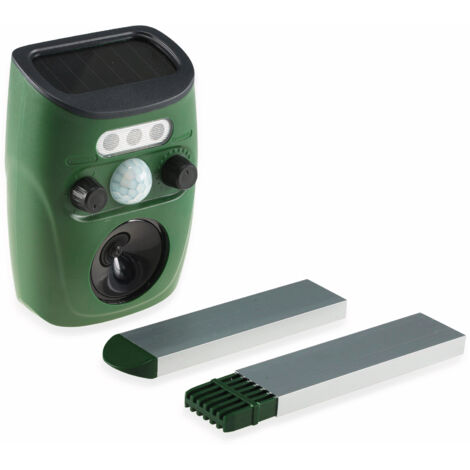 CHILITEC Ultraschall-Tierscheuche UTS Solar Pro, mit Bewegungsmelder (1/4)