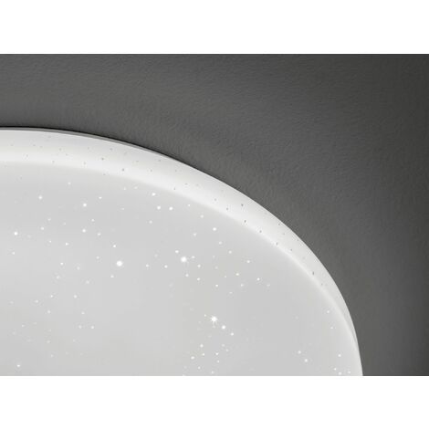 EGLO LED-Deckenleuchte POGLIOLA-S, 18W, 2050 lm, 4000K, 310 mm,  Kristalleffekt