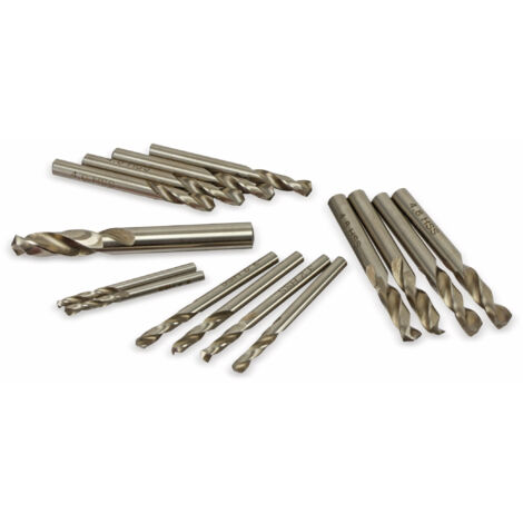 DAYTOOLS 6-teiliger Fräsbohrer-Satz – HSS, Titanbeschichtet, 3–8 Mm, In Holzkassette