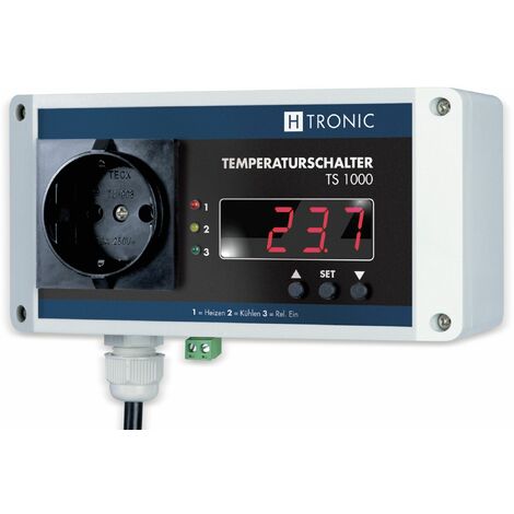 H-TRONIC Temperaturschalter TS 1000