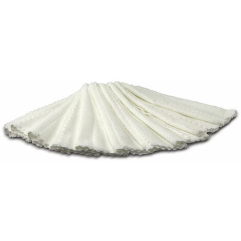 DUNLOP Mikrofasertuch, 10 Stück, 220x220 mm (1/4)