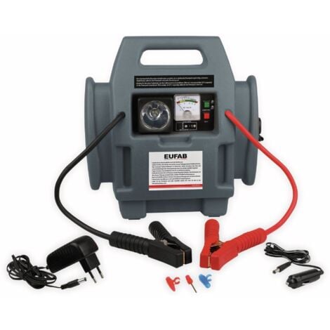 Starthilfegerät mit Powerbank 12V · 600A und Kompressor-136235