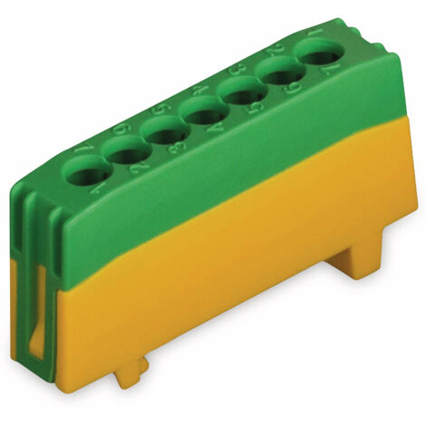 Pollmann Schutzleiterklemme grün PE7-F2 GN