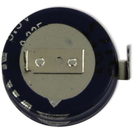 EATON Gold Cap-Elko 0,22F, 5,5V, axial, RM 10 mm, 11,5x5,2 mm, KR-5R5H224-R (1/2)