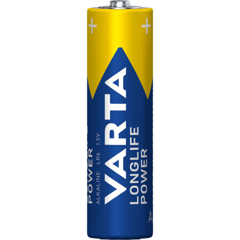 VARTA Batterie Alkaline, Mignon, AA, LR06, 1.5V, Longlife Power, 40 Stück (1/2)