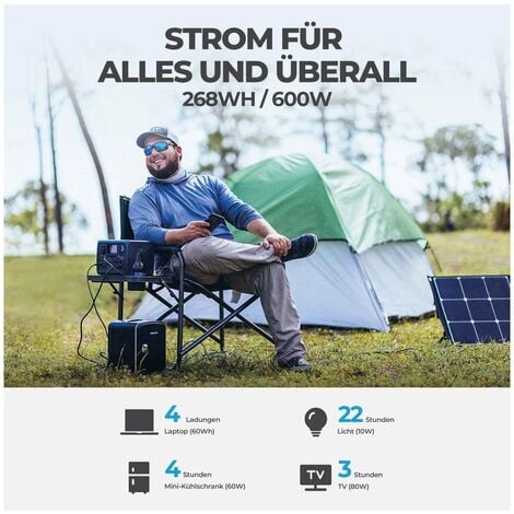 Bluetti Powerstation EB3A, 600 W