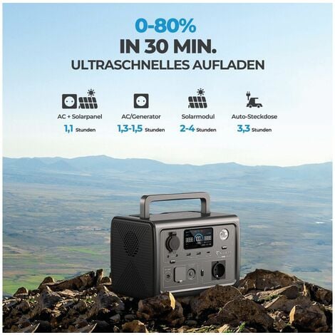 Bluetti Powerstation EB3A, 600 W