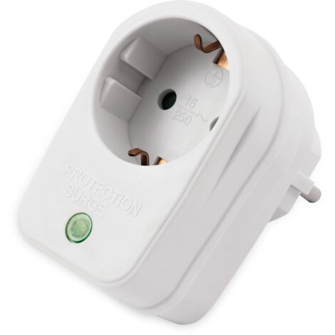 Steckdosenadapter McPower mit Überspannungsschutz, 230V/3500W