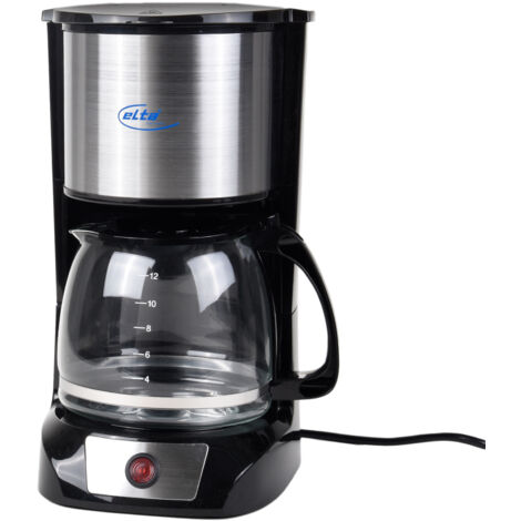 ELTA Kaffeemaschine KME-1000.2, 1,5 L, 800 W, edelstahl (1/5)