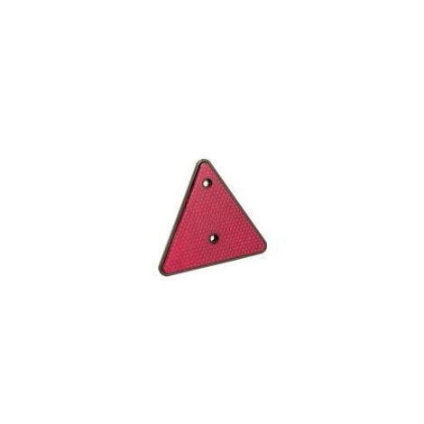 Dreieck Reflektor Dreieckiger Reflektor, rot, 70mm Lochabstand, wasserdicht