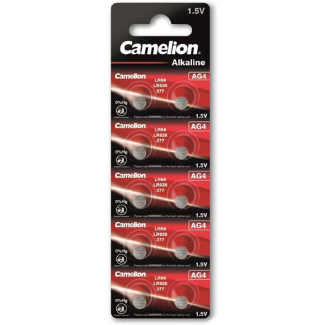 CAMELION Knopfzelle AG4, 10 St.