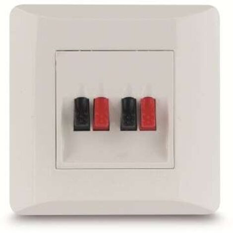 Audio Dynavox LS wandplaat metaal - 4 voudig - Licht&GeluidWinkel.nl