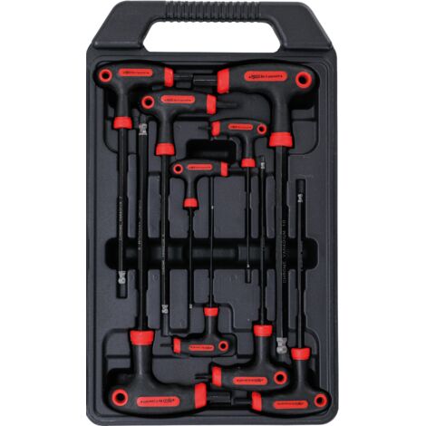 BGS TECHNIC T-Griff-Innensechskantschlüssel-Set, 9-teilig (1/5)