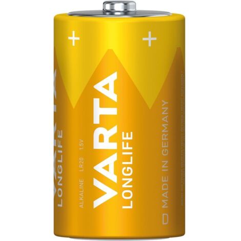 VARTA Mono-Batterie LONGLIFE, 1St.
