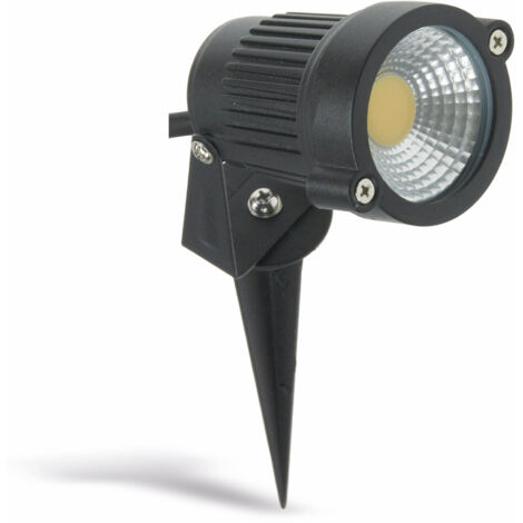 CHILITEC LED-Gartenleuchte CT-GS5 COB, EEK: F, 5 W, 430 lm, 2900 K, schwarz (1/3)