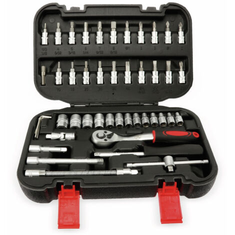 BGS TECHNIC Steckschlüssel-Satz 2142, 46-tlg (1/5)