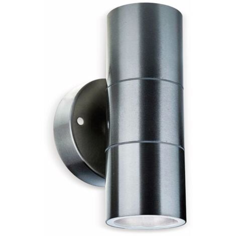 V-TAC Up Down Strahler VT-7622 (7500), 230V, GU10, IP 44, Edelstahl