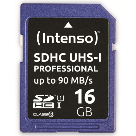 INTENSO SDHC Card 3431470, 16 GB, Class 10, UHS-I (1/2)