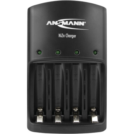 ANSMANN NiZn Ladegerät für 4x AA/AAA – 1,6V Nickel-Zink Akkus – Mikroprozessor-gesteuerte Ladetechnik – Überladeschutz (1/5)