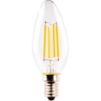Müller-Licht LED-Lampe, Kerzenform, 400190, EEK: F, E14, 4 W, 2700K, klar