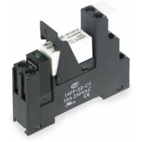 HONGFA Relaisbaustein 14FF-2Z-C3-1 & HF115F/012-2ZS4B, 12 V-