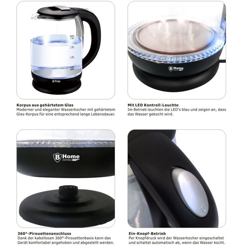  Clatronic® Wasserkocher, 1,0 Liter, klein Kompakt &  Reisetauglich, Teekocher, kleiner Wasserkocher mit Sicherheitsklappdeckel, Reisewasserkocher mit Edelstahlheizelement