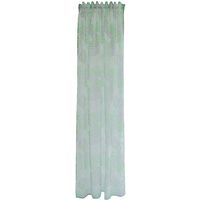 Vorhang mit verdeckten Schlaufen Vitas grün/grau 140x245cm&nbsp5479-06