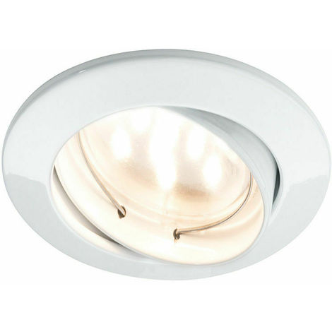 Paulmann 927 64 Einbauleuchte Coin Led 1x6 8w Schwenkbar Weiss Matt Ip23 B Ware