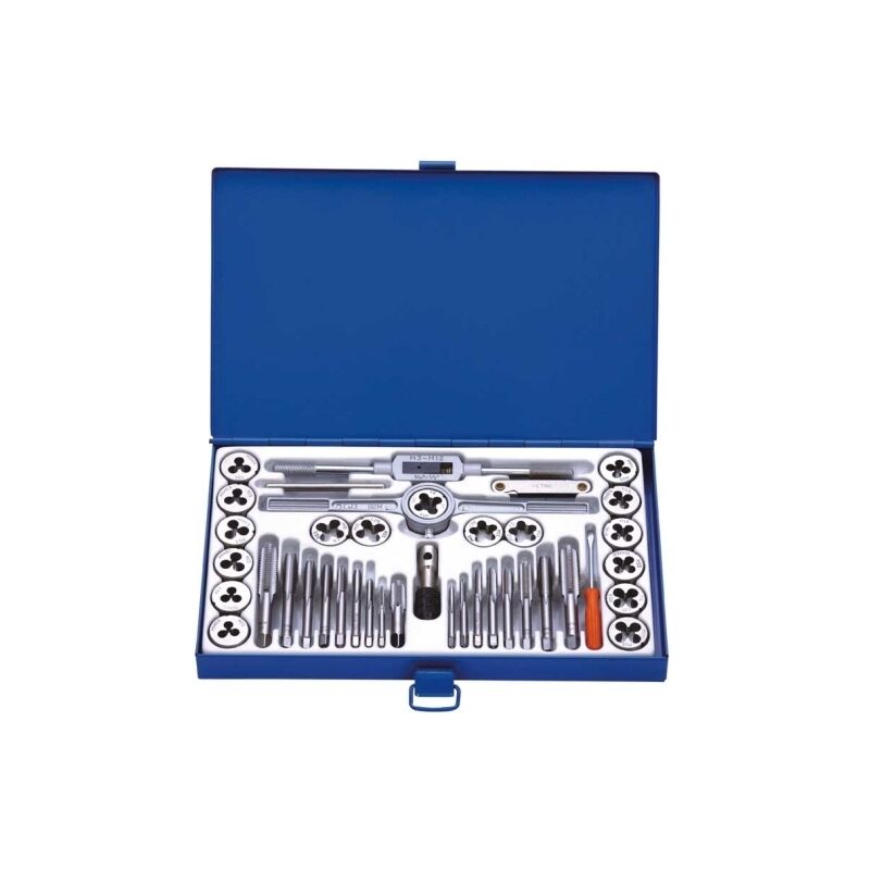 FERVI - Fervi M101 Serie Maschi E Filiere D Acciaio Legato 60pz In Valigetta Ean 8012667164836 - 14