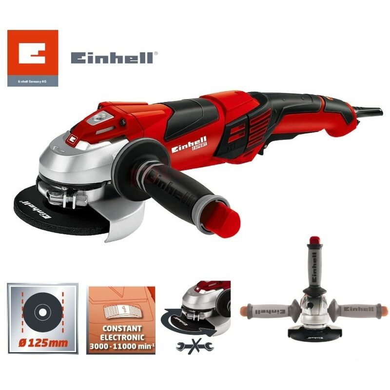 Einhell smerigliatrice angolare te-ag 125/1010 ce