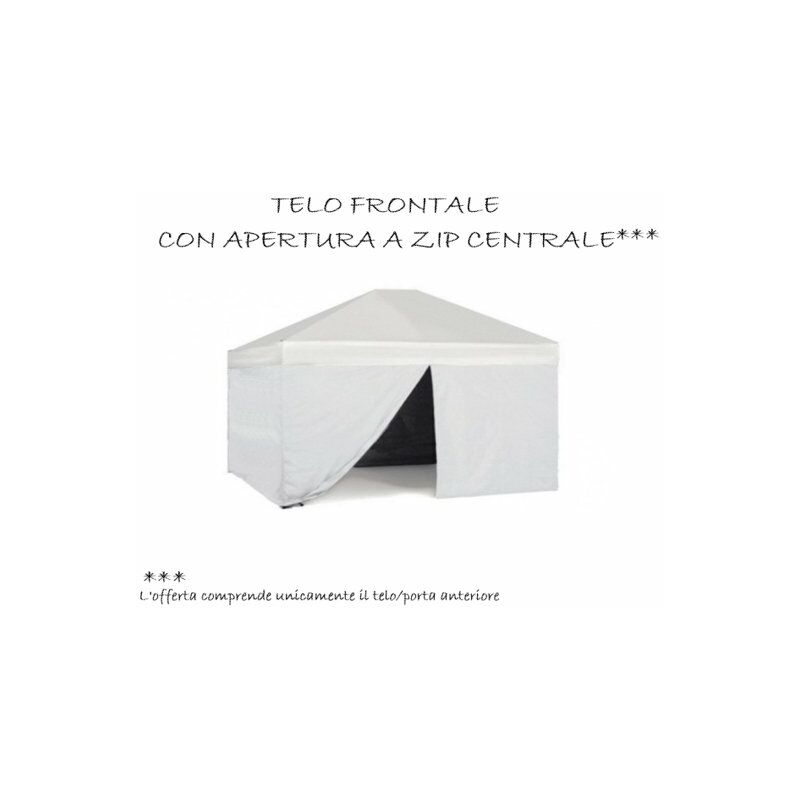 GrecoShop Gazebo Pieghevole Impermeabile in Alluminio 3x4,5m Verde