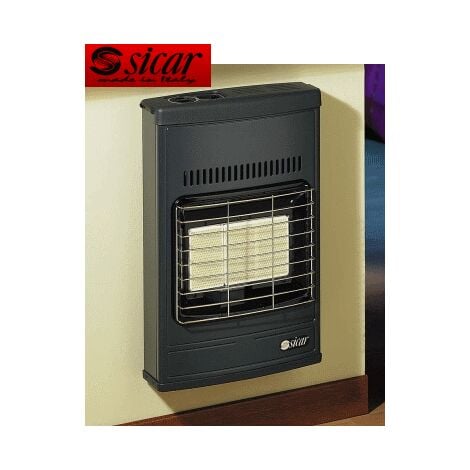 STUFA A GAS METANO 4100 Watts ECO 45 SICAR a parete o pavimento - Savarese  Carmine