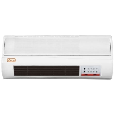 Radiatore/Generatore di aria calda a parete/Termoconvettore/Stufa elettrica 2000W Vinco - 70328
