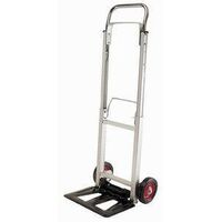 Durhand Carrello Portapacchi Pieghevole in Alluminio con 6 Ruote