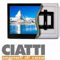 Supporto/Staffa/Braccio da parete per Tv LCD/Plasma 20 - 32'' Silver Ciatti  - LC FS32