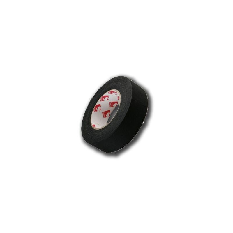 Rouleau de toile fibranne noir 50 mètres x 38 mm - Finition encadrement, reliure - Nielsen