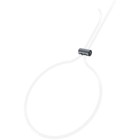 Boîte De 25 Crochets Coulissants Twister Hook Artiteq - Charge 1kg - Blanc Pour Câble à Boucle