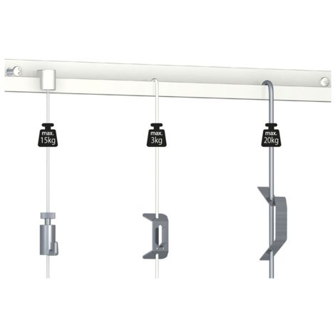 Classic Rail J - Rail cimaise longueur 1 mètre Couleur classic