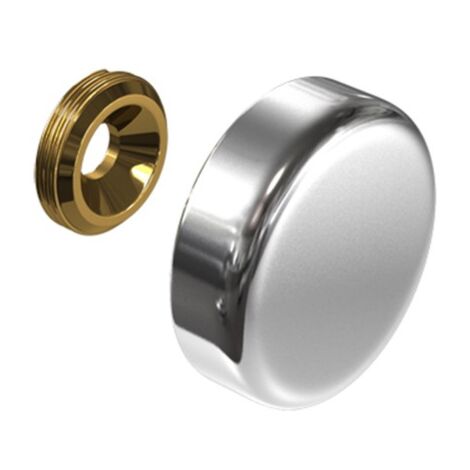 Set de 4 cache vis alu 24 mm
