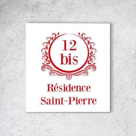 Plaque Signalétique Personnalisée En Ardoise Naturelle - Style Rustique - Pour Maison Ou Jardin - Gravure Sur Mesure