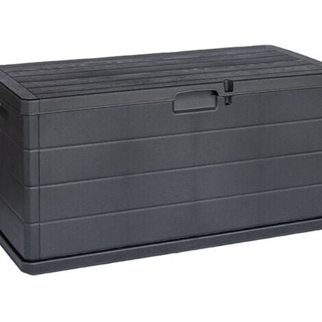 Auflagenbox Sitzbank Kunststoff Anthrazit 340LDALP22CANGartenbox