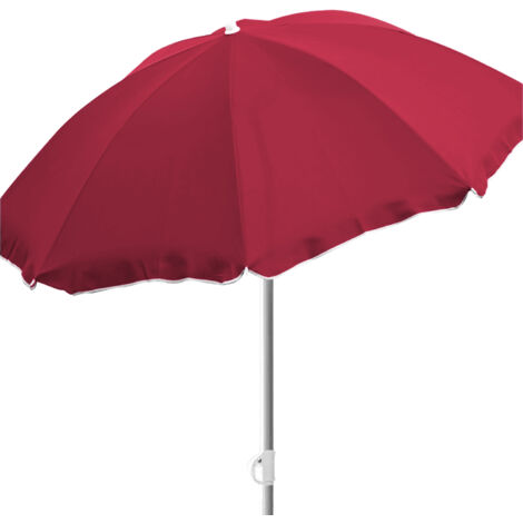 Sonnenschirm rund Ø1,80m Polyester-DMC180P-var-rot-neu (1/3)